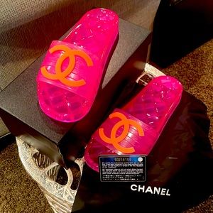 Chanel beach sandals